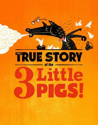 The True Story of the 3 Little Pigs! Book Cover