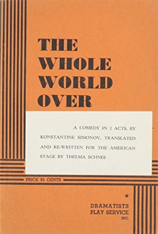 The Whole World Over : A Comedy In 2 Acts Book Cover