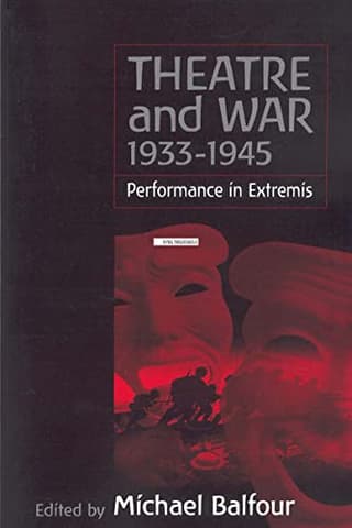 Theatre And War, 1933-1945 Book Cover