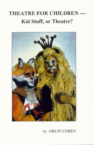 Theatre for Children—Kid Stuff, or Theatre? Book Cover