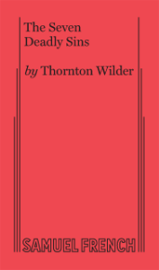Thornton Wilder One-Act Series: The Seven Deadly Sins Book Cover