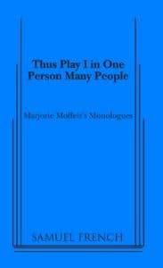 Thus Play I in One Person Many People Book Cover