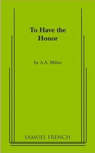 To Have the Honor Book Cover