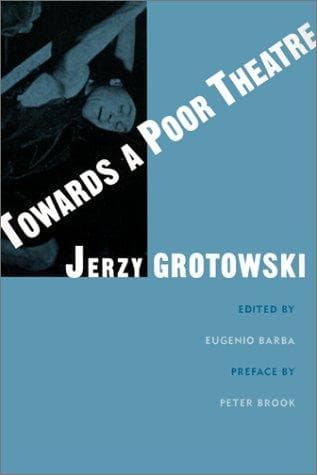 Towards a Poor Theatre Book Cover