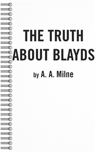 Truth About Blayds, The Book Cover