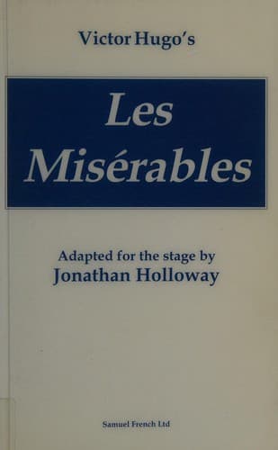 Victor Hugo's Les Misérables Book Cover