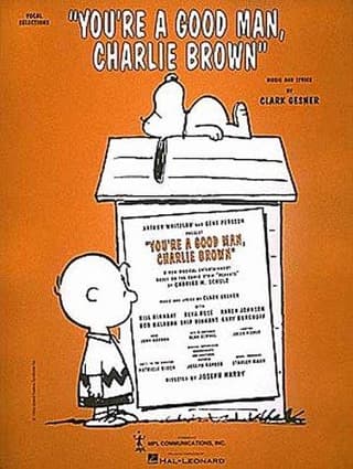 You're A Good Man, Charlie Brown Book Cover